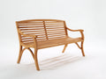 Panche da giardino-Legno massello-164x67x92 cm-Legno naturale-Stile moderno