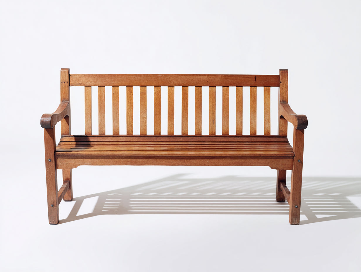 Panche da giardino-Legno massello-142x63x91 cm-Legno naturale-Stile tradizionale