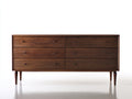 Cassettiera-legno-154x44x86 cm-marrone scuro-moderno